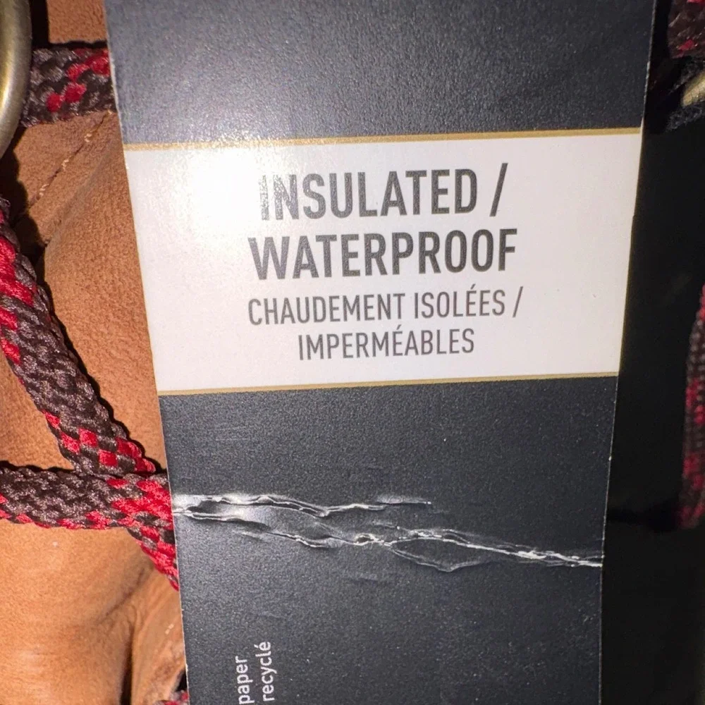 NWT Sorel Mens Caribou Waterproof Insulated Winter Snow Boots Buff Size 12